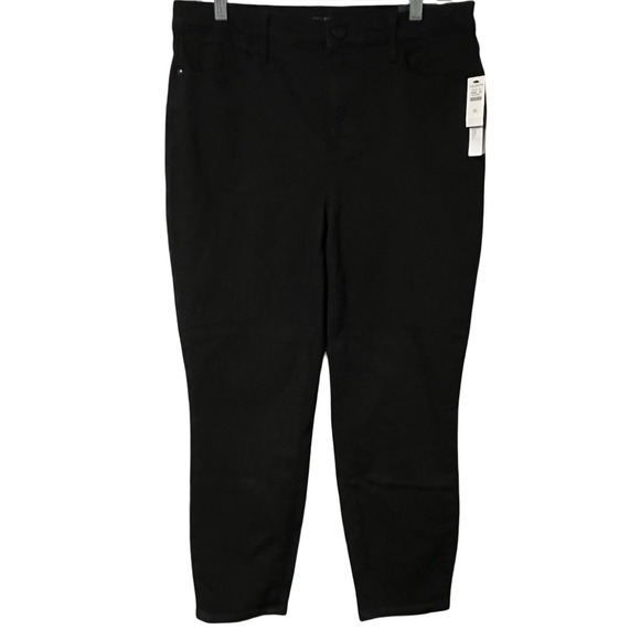 Talbots Denim - NWT Talbots Black Jegging Crop Pants Womens Size 10